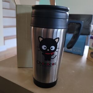 Vintage chococat stainless steel mug